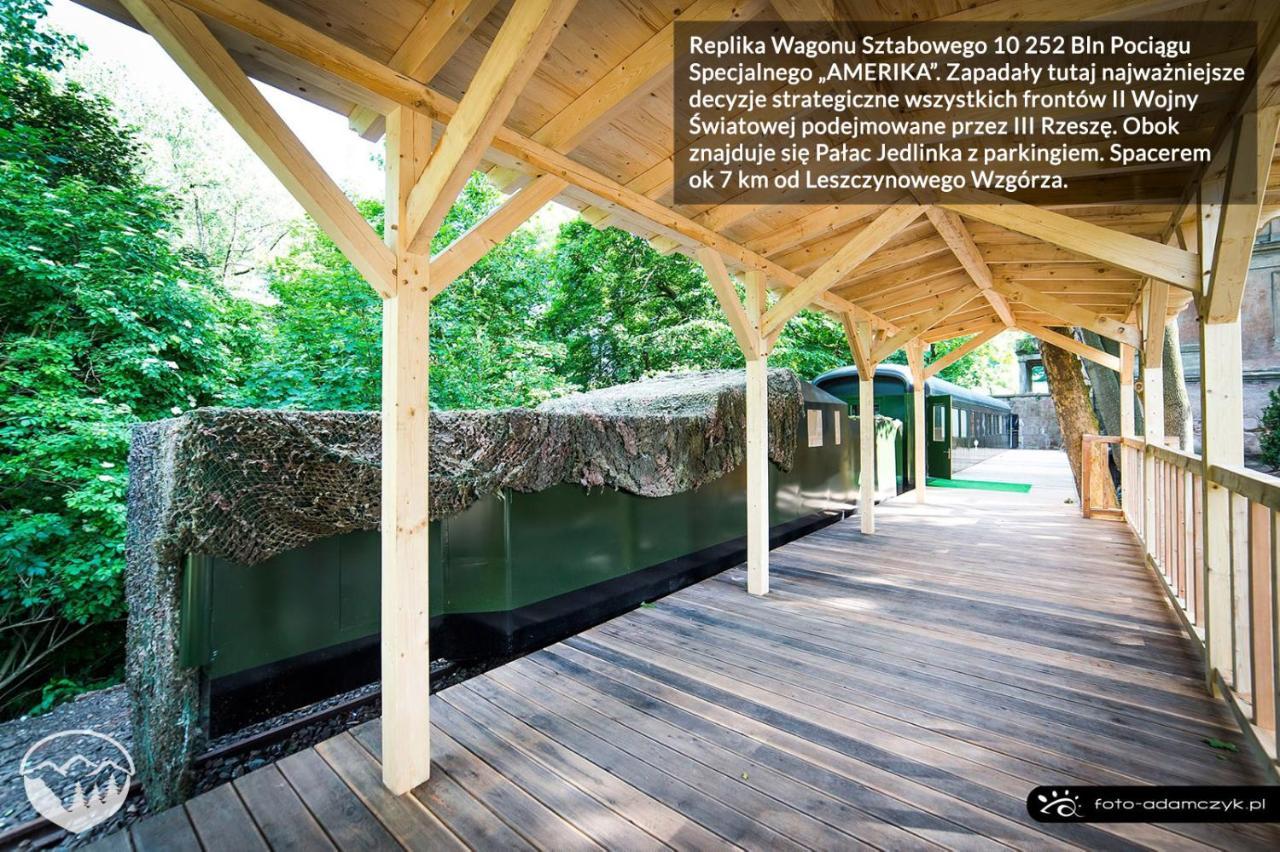 Agroturystyka Leszczynowe Wzgorze Gluszyca Dış mekan fotoğraf